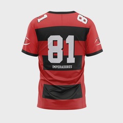 Camisa Braziline Flamengo Imperadores Essay - Masculina - Foto 1