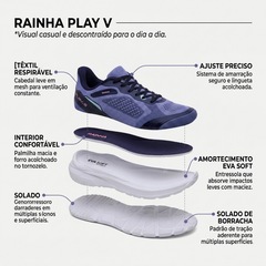 Tênis Adulto Rainha Play V - Foto 3