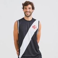 Camiseta Regata Vasco Fio Braziline Masculina - Foto 1