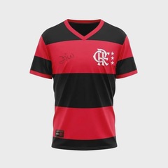 Camisa do Flamengo Libertadores 81 Zico Braziline Masculina - Foto 1