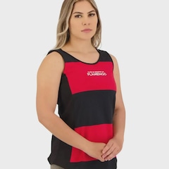 Camiseta Regata do Flamengo Lab Braziline Feminina - Foto 2