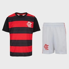 Kit Mini Craque Flamengo Braziline Infantil - Foto 1