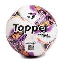 Bola de Futebol de Campo Topper Samba Oficial - Foto 1