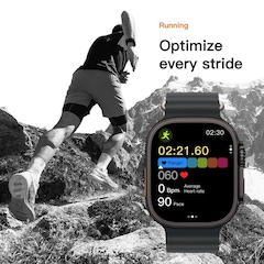 Relógio Smartwatch Microwear Ultra 5 Plus Super AMOLED - Foto 5