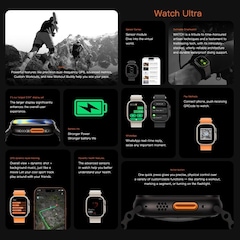 Relógio Smartwatch Microwear Ultra 5 Plus Super AMOLED - Foto 2