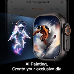 Relógio Smartwatch Microwear Ultra 5 Plus Super AMOLED - Foto 5