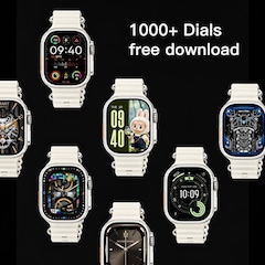 Relógio Smartwatch Microwear Ultra 5 Plus Super AMOLED 8ATM - Foto 6