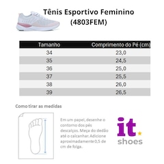 Tênis Feminino It Shoes Esportivo - Foto 9