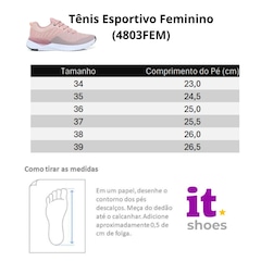 Tênis Feminino It Shoes Esportivo - Foto 9