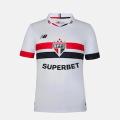 Camisa do São Paulo I 24/25 New Balance Jogador Masculina - Foto 1