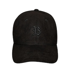 Boné Masculino BLCK Brasil Dad Hat Suede Aba Curva - Foto 2