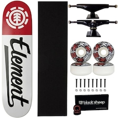 Skate Element Montado 8.0 Maple Original Roda Next Abec 15 - Foto 1