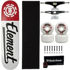 Skate Element Montado Maple Stick 139 Profissional Next 57mm - Foto 1