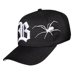 Boné Masculino Blck Brasil Spider Aranha Aba Curva - Foto 1