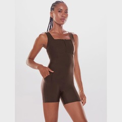 Macaquinho Body For Sure Liso 360 Neutral - Feminino - Foto 1