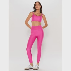 Top Fitness Body For Sure Alça Reta Liso Fusion - Feminino - Foto 1