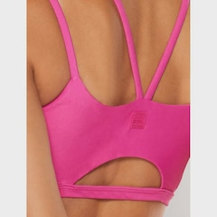 Top Fitness Body For Sure Alça Reta Liso Fusion - Feminino - Foto 6