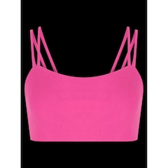 Top Fitness Body For Sure Alça Reta Liso Fusion - Feminino - Foto 7