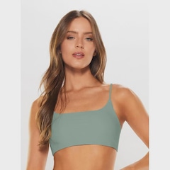 Top Fitness Body For Sure Alça Reta Liso Leve Move - Feminino - Foto 2