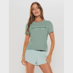 Camiseta Manga Curta Body For Sure Lisa Move - Feminina - Foto 1