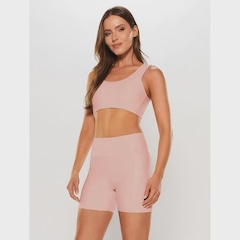 Bermuda Body For Sure Lisa Blush - Feminina - Foto 1