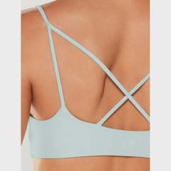 Top Alça Cruzada Body For Sure Liso Ice - Feminino - Foto 4