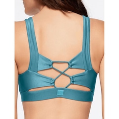 Top Alça Reta Liso Body For Sure 360 Soft - Feminino - Foto 3
