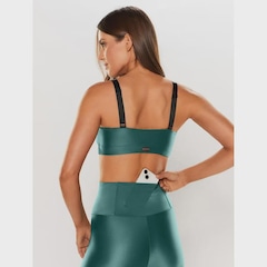 Calça Legging Body For Sure Cintura Alta Basic Colors - Feminina - Foto 5
