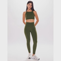Top Nadador Body For Sure Liso Olive Tree - Feminino - Foto 1