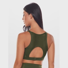 Top Nadador Body For Sure Liso Olive Tree - Feminino - Foto 3
