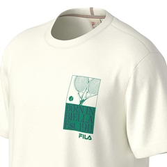 Camiseta Fila Comfort Born In Biella Graphic Masculina - Foto 4