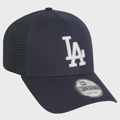Boné Masculino Los Angeles Dodgers Navy New Era 9Forty Snap Trucker - Aba Curva - Foto 3