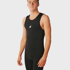 Short John Rip Curl Masculino Dawn Patrol Back Zip Black Importado - 2/2 mm - Foto 3