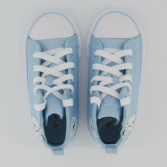 Tênis Infantil Converse All Star Chuck Taylor Side Cano Alto - Foto 3