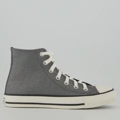 Tênis Feminino Converse All Star Chuck Taylor Side Cano Alto - Foto 1