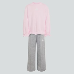 Agasalho adidas Seasonals Ruffles Sweatset Infantil - Foto 6