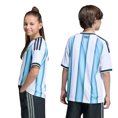 Camisa da Argentina I 26/27 adidas Infantil - Foto 2