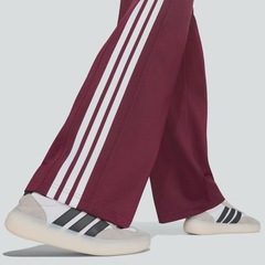 Calça adidas Dayready Wide Leg 3 Stripes Feminina - Foto 5