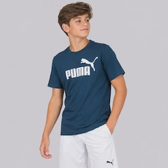 Camiseta Puma Ess No.1 Tee B Logo Infantil - Foto 3