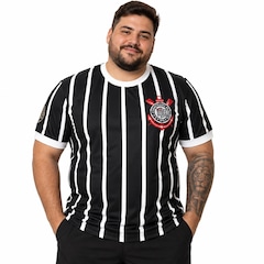 Camisa do Corinthians Retrô Democracia 1982 Plus Size Coimbra - Masculina - Foto 1