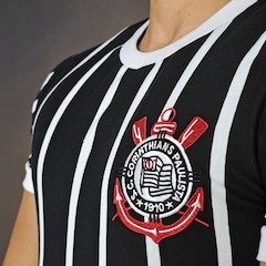 Camisa do Corinthians Retrô Democracia 1982 Plus Size Coimbra - Masculina - Foto 3