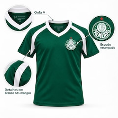 Camisa do Palmeiras Alviverde II Betel - Infantil - Foto 4