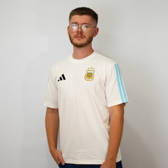 Camisa Argentina adidas DNA - Masculina - Foto 2