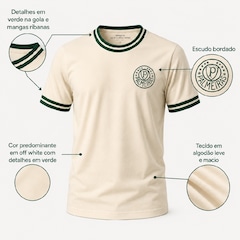 Camisa do Palmeiras Retrô Nostalgia 1976 Snow Betel - Masculina - Foto 4