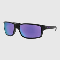 Óculos de Sol Oakley Gibston Matte Black/Prizm Violet Polarizado - Foto 1