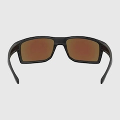 Óculos de Sol Oakley Gibston Matte Black/Prizm Violet Polarizado - Foto 5