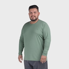 Camiseta Manga Longa Olympikus Essential Plus Size - Masculina - Foto 2