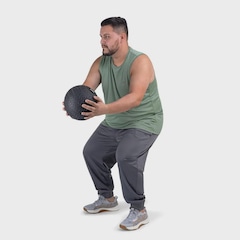 Camiseta Regata Olympikus Essential Plus Size - Masculina - Foto 4