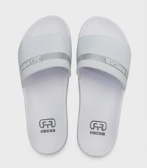 Chinelo Slide Hocks Faixa Cristal Feminino - Foto 1