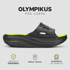 Chinelo Olympikus Pós Corre Masculino Preto - Foto 7